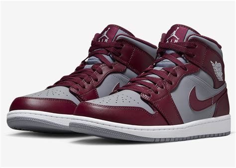 jordan 1 mid cherry red